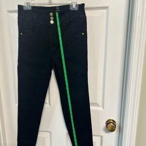 Women's size 11, black LT Rose jeans, in like new condition